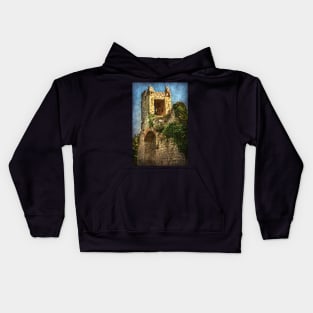 Turret at Wallingford Castle Kids Hoodie